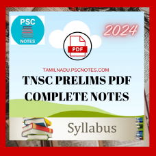 Tnpsc Detailed Complete Prelims Notes-PDF Files