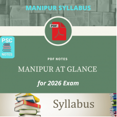 Manipur at Glance- PDF Module