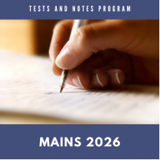 TPSC Mains Tests and Notes Program
