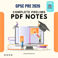 Gpsc Detailed Complete Prelims Notes-PDF Files